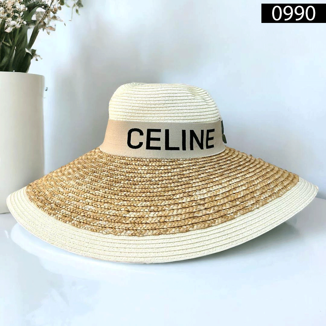 CLN Elite Luxury 0990 Straw Big Bucket Hat