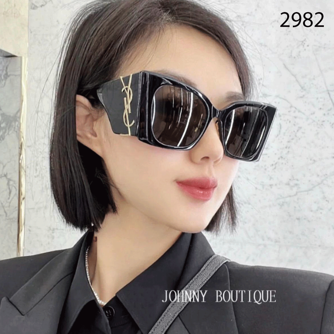 YSL Premium Luxury Uv Protected Women 2982 Wayfarers
