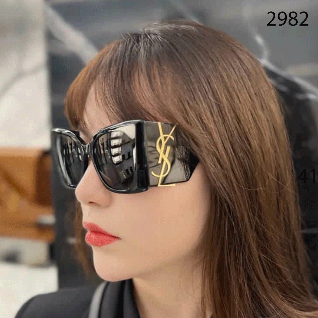 YSL Premium Luxury Uv Protected Women 2982 Wayfarers