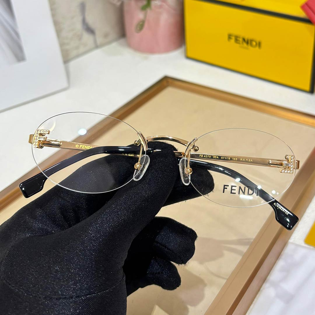 FNDI Luxury 4075 Women Optical Frame β Mirror Quality