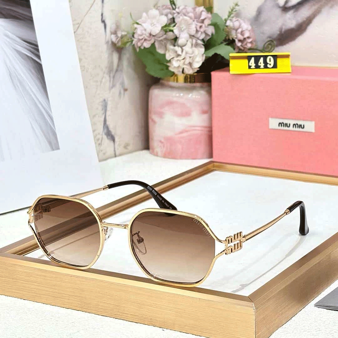 MIU MIU Premium Luxury Women’s Aviators 449