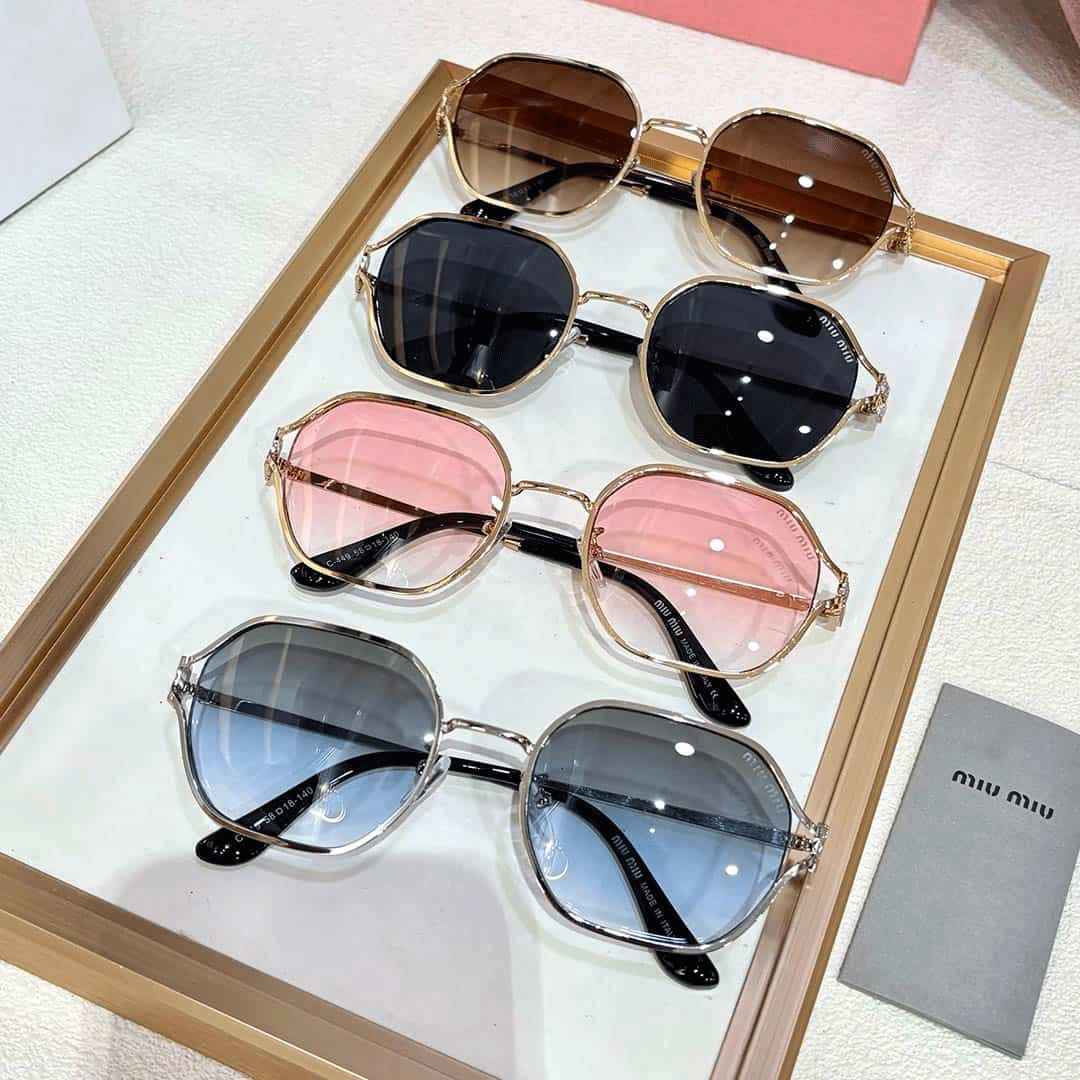 MIU MIU Premium Luxury Women’s Aviators 449
