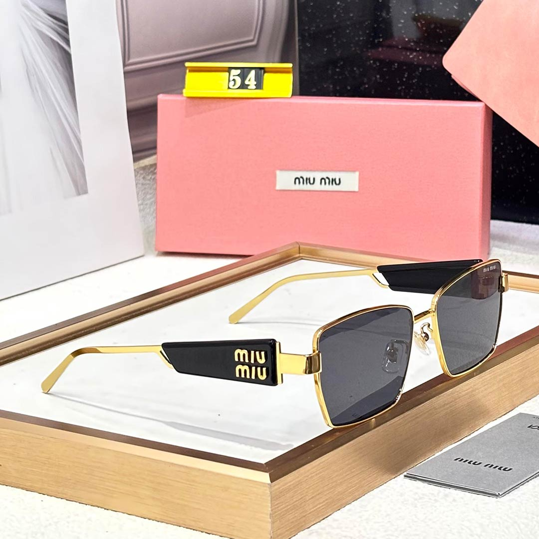MIU MIU Luxury Premium 54 Women Aviators
