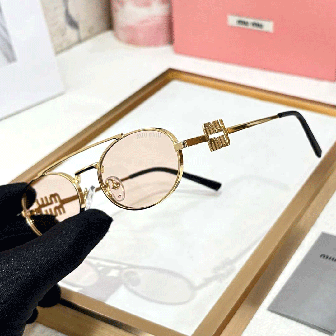 MIU MIU Premium Luxury Women's Aviators 7313