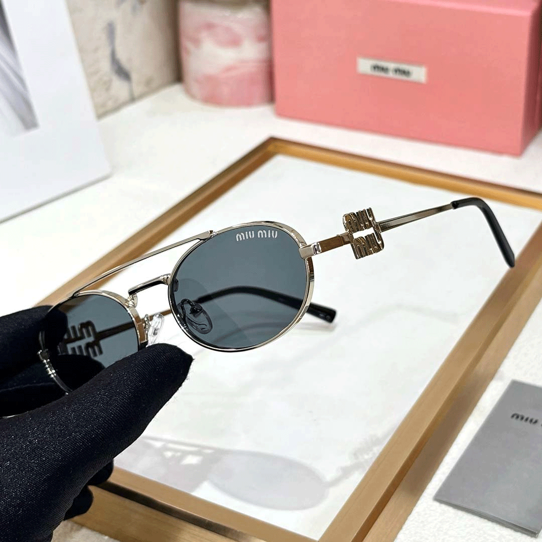 MIU MIU Premium Luxury Women's Aviators 7313
