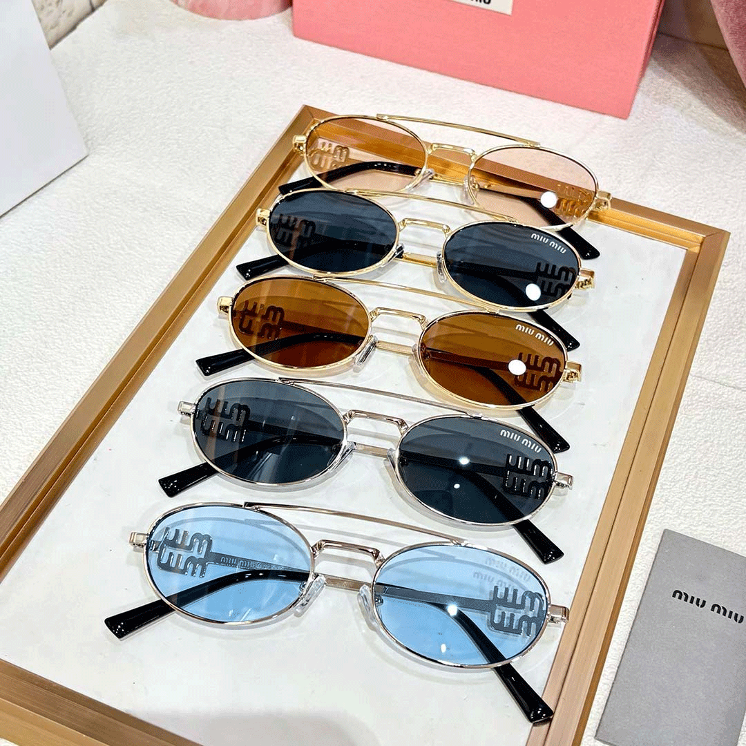MIU MIU Premium Luxury Women's Aviators 7313