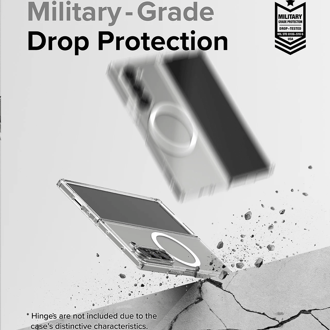 Galaxy Z Fold 6 Case CrystalMag Fold Protection
