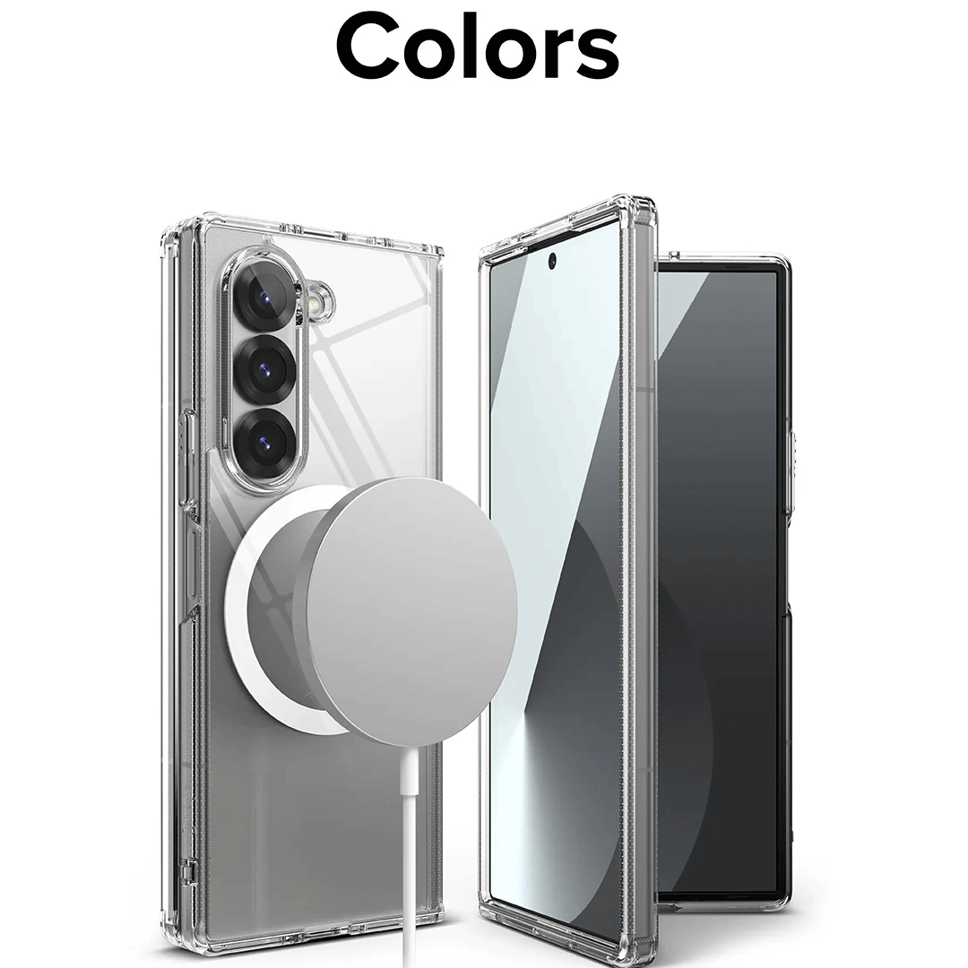 Galaxy Z Fold 6 Case CrystalMag Fold Protection