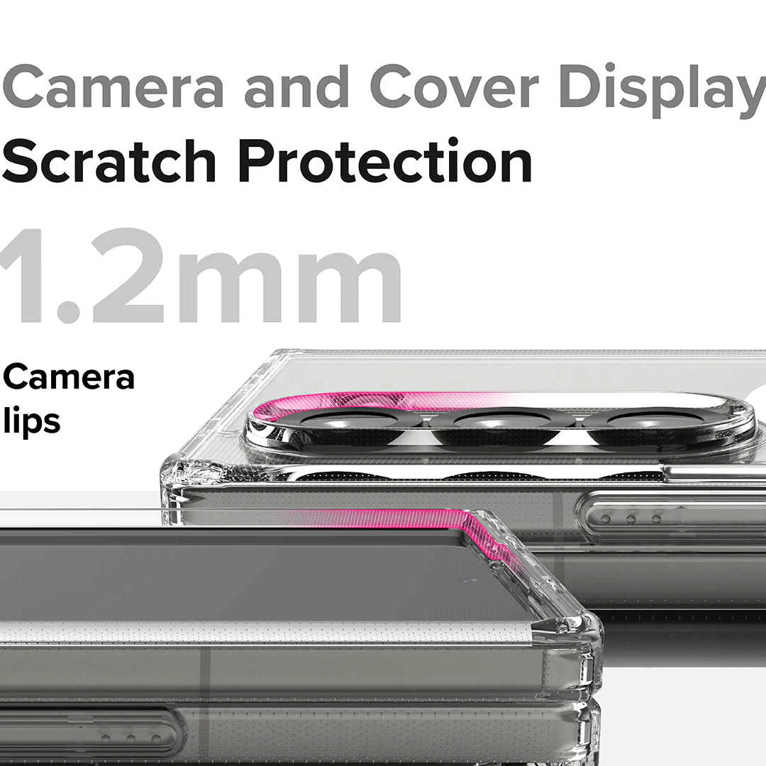 Galaxy Z Fold 6 Case CrystalMag Fold Protection