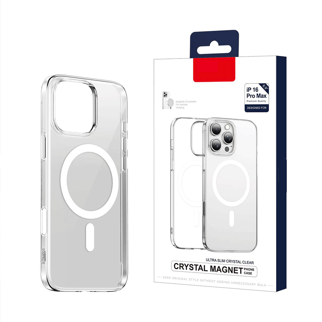Crystal Clear Anti-Yellowing Magnetic MagSafe Case