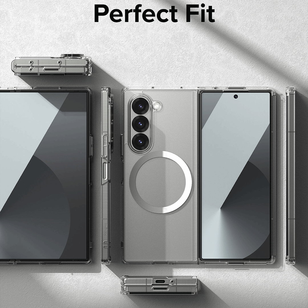 Galaxy Z Fold 6 Case CrystalMag Fold Protection