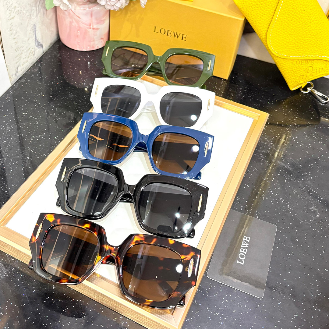 LOEWE Premium Luxury Women's 7780 Wayfarers