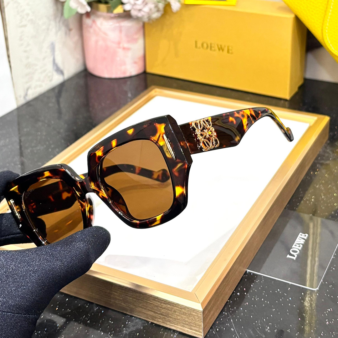 LOEWE Premium Luxury Women's 7780 Wayfarers