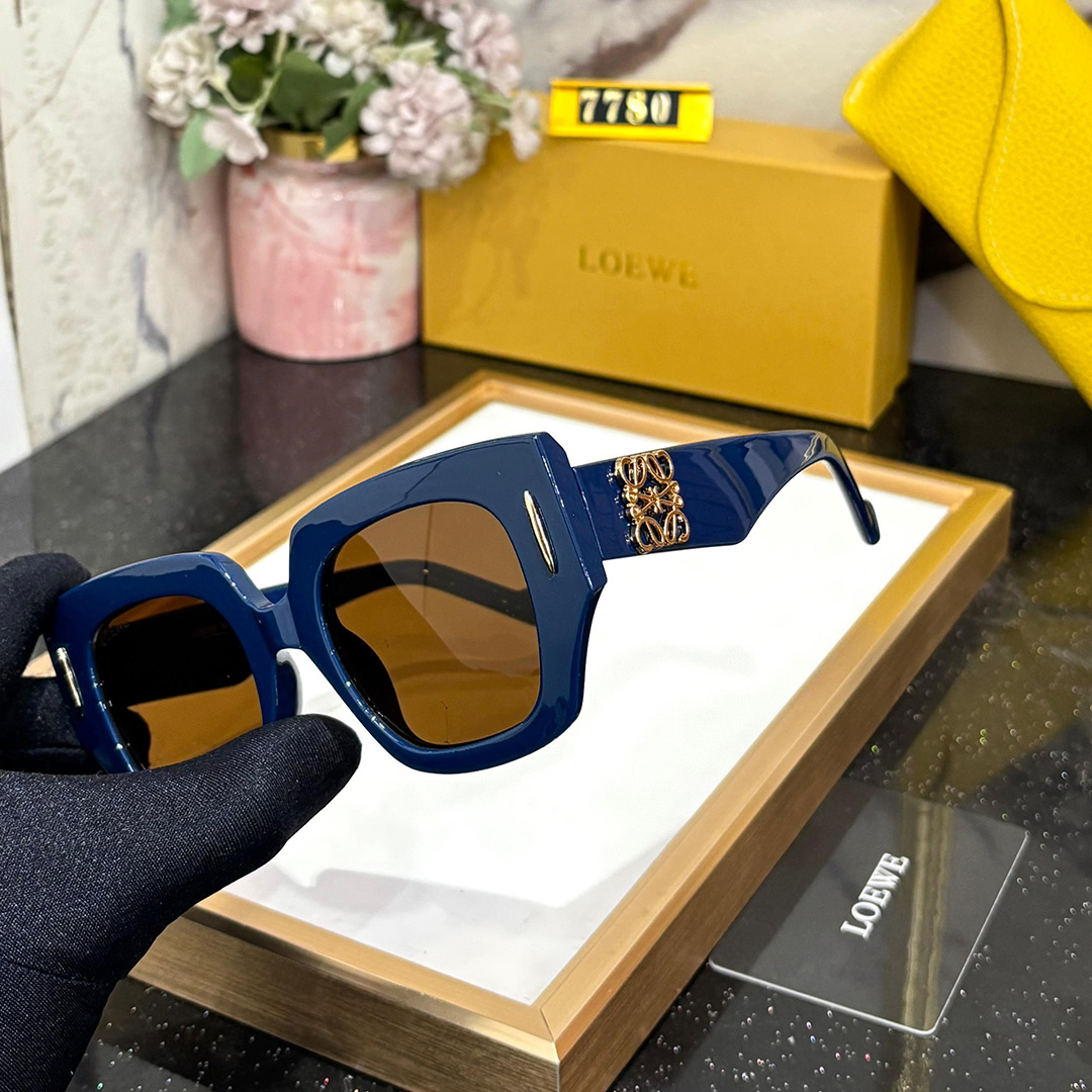 LOEWE Premium Luxury Women's 7780 Wayfarers
