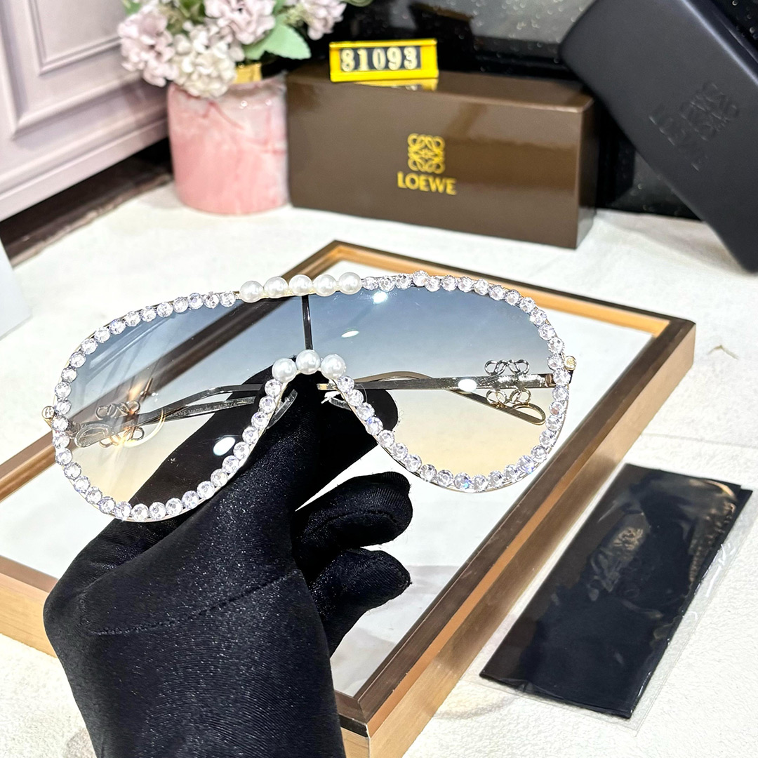 LOEWE Premium Luxury 81093 Women Aviators