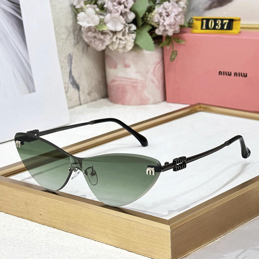 MIU MIU Premium Luxury Women Aviators 1037