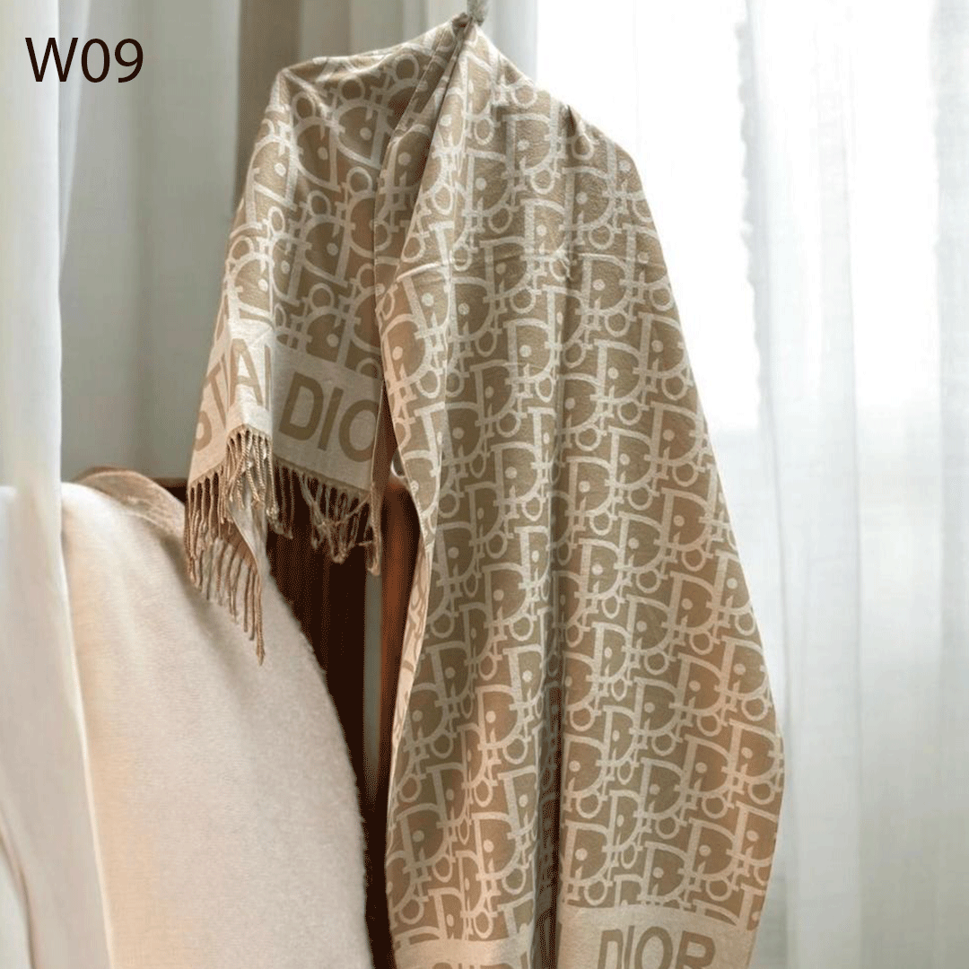 DR Luxury WOOLEN COTTON STOLE W09