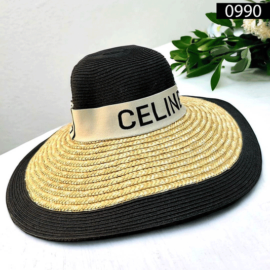 CLN Elite Luxury 0990 Straw Big Bucket Hat