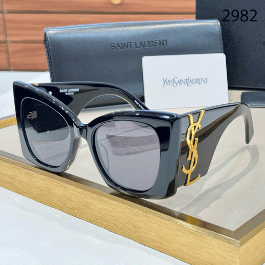 YSL Premium Luxury Uv Protected Women 2982 Wayfarers