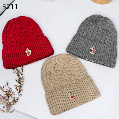 MONCLER Premium Luxury Edition Unisex 3211 Beanie Caps