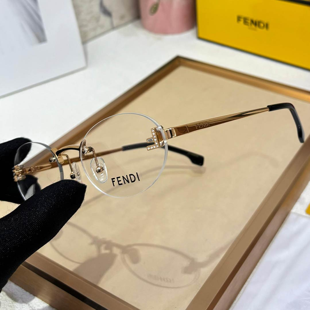 FNDI Luxury 4075 Women Optical Frame – Mirror Quality