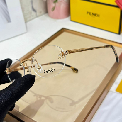 FNDI Luxury 4075 Women Optical Frame – Mirror Quality