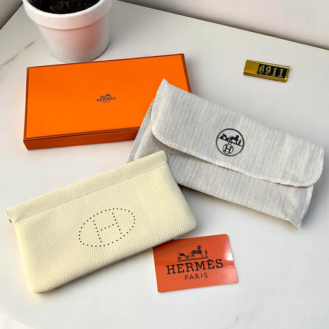HERMES Premium Luxury Unisex  6911 Pouch