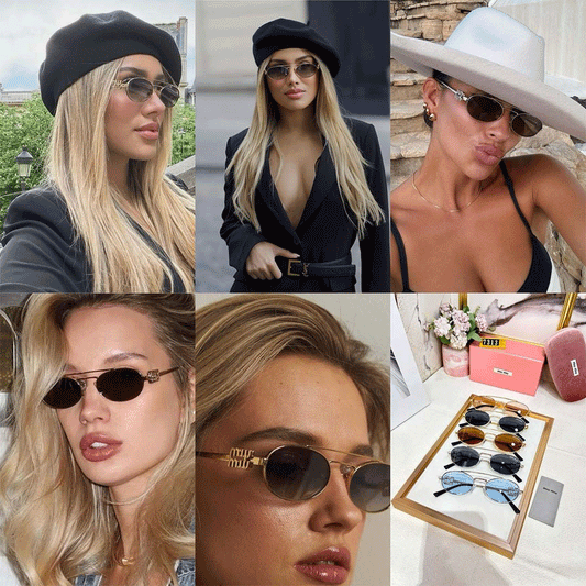 MIU MIU Premium Luxury Women's Aviators 7313