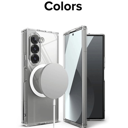 Galaxy Z Fold 6 Case CrystalMag Fold Protection
