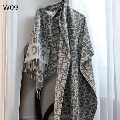 DR Luxury WOOLEN COTTON  STOLE  W09