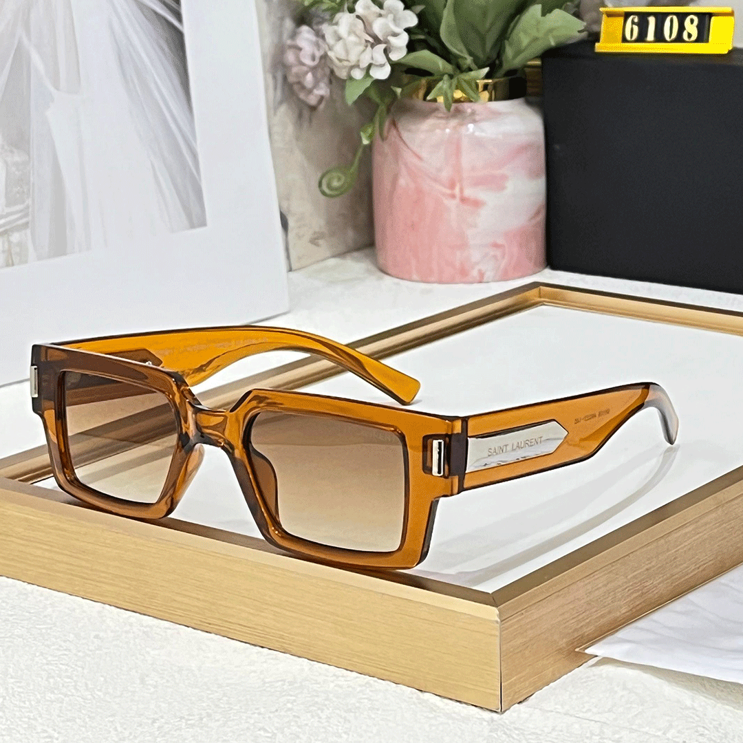 YSL Premium Luxury Men's 6108 Wayfarers